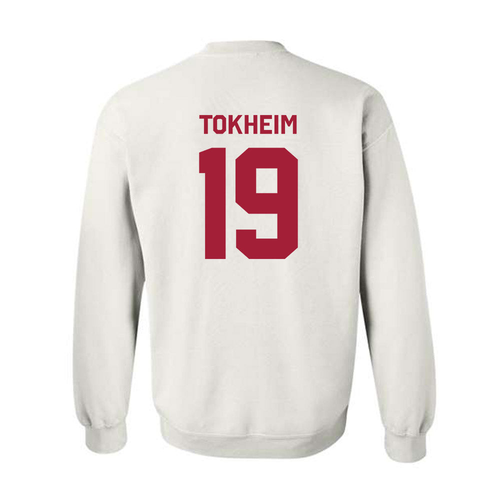 Stanford - NCAA Baseball : Teddy Tokheim - Classic Shersey Crewneck Sweatshirt-1