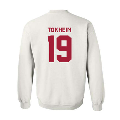 Stanford - NCAA Baseball : Teddy Tokheim - Classic Shersey Crewneck Sweatshirt-1