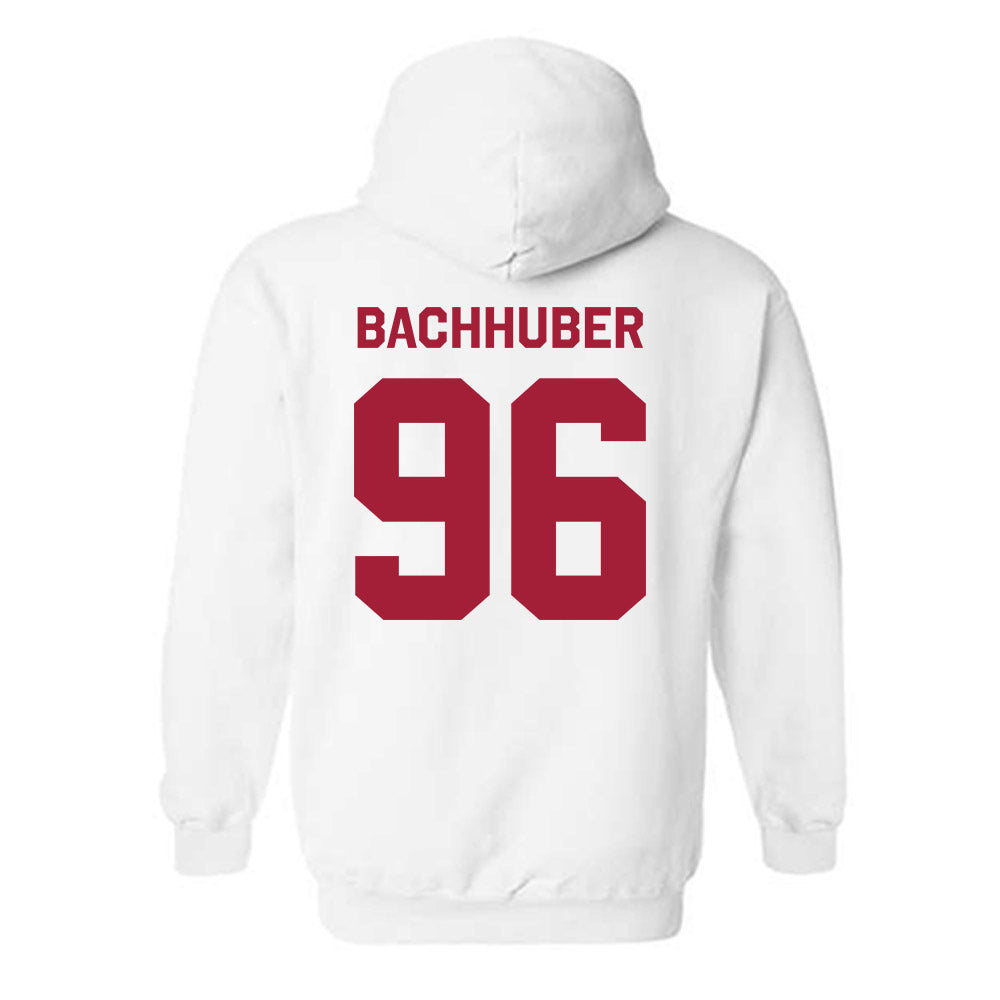 Stanford - NCAA Football : Connor Bachhuber - Classic Shersey Hooded Sweatshirt-1