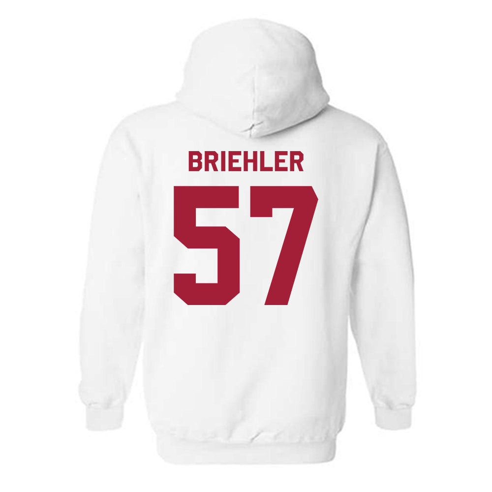Stanford - NCAA Football : Kole Briehler - Classic Shersey Hooded Sweatshirt-1