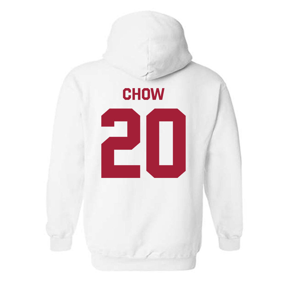 Stanford - NCAA Men's Soccer : Alex Chow - Classic Shersey Hooded Sweatshirt-1