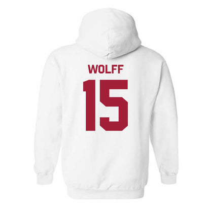 Stanford - NCAA Men's Volleyball : David Wolff - Classic Shersey Hooded Sweatshirt-1