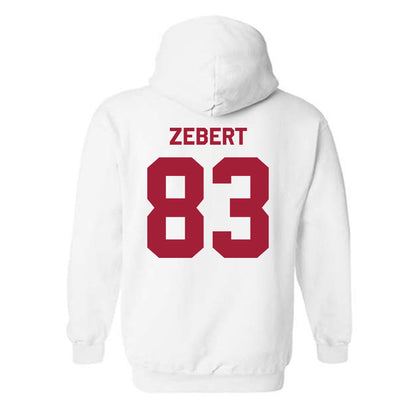 Stanford - NCAA Football : Reiman Zebert - Classic Shersey Hooded Sweatshirt-1