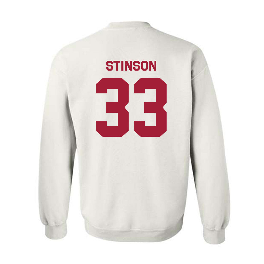 Stanford - NCAA Men's Basketball : Evan Stinson - Classic Shersey Crewneck Sweatshirt-1