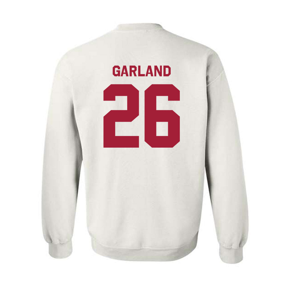 Stanford - NCAA Football : Chris Garland - Classic Shersey Crewneck Sweatshirt-1