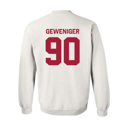 Stanford - NCAA Football : Gavin Geweniger - Classic Shersey Crewneck Sweatshirt-1