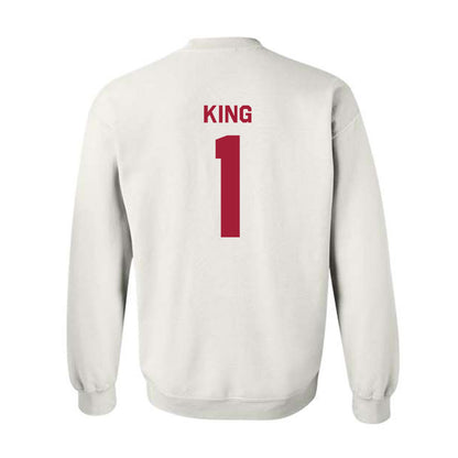 Stanford - NCAA Women's Water Polo : Jackie King - Classic Shersey Crewneck Sweatshirt-1
