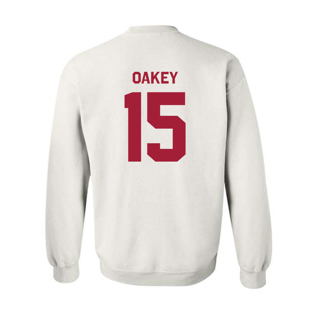 Stanford - NCAA Women's Lacrosse : Martha Oakey - Classic Shersey Crewneck Sweatshirt-1