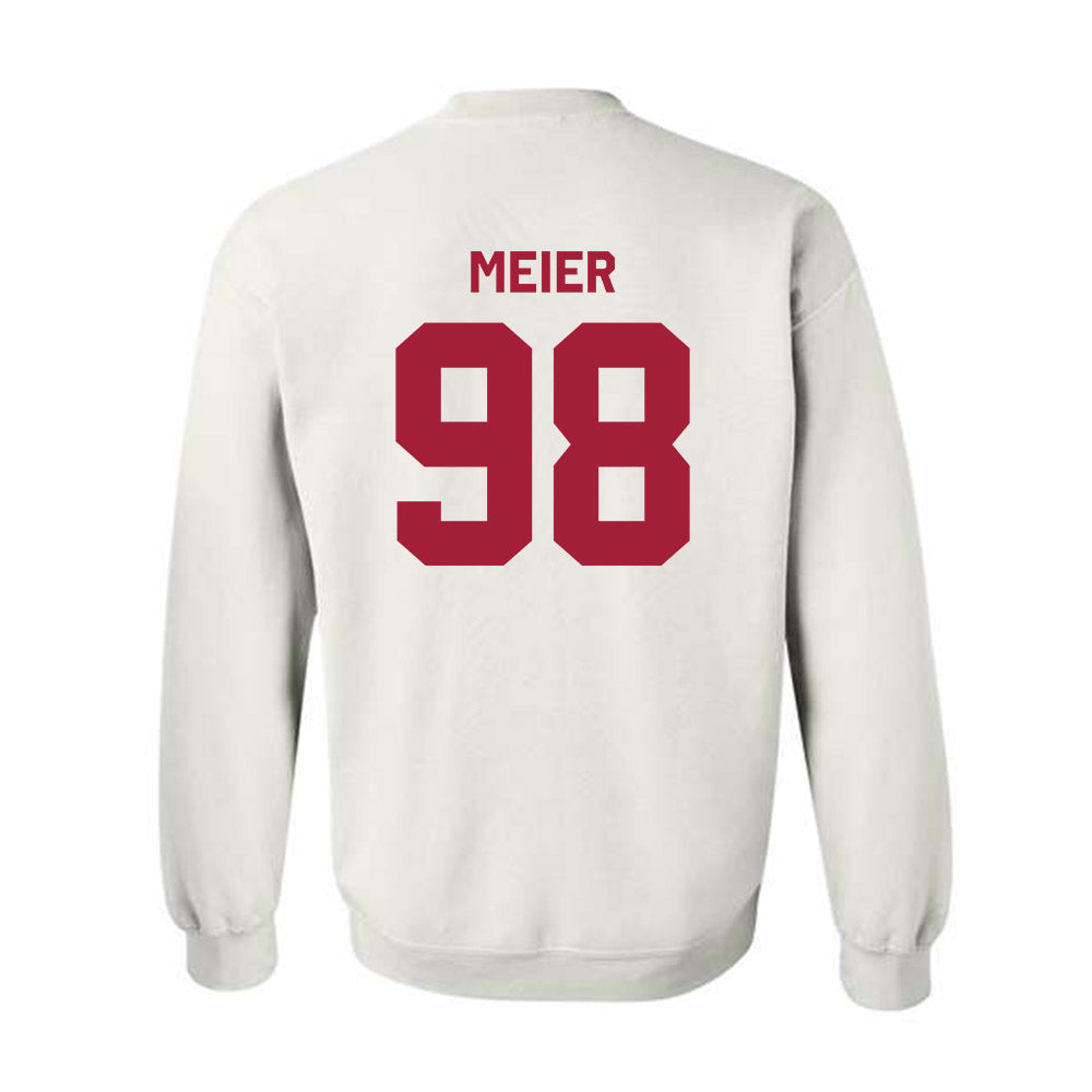 Stanford - NCAA Football : Max Meier - Classic Shersey Crewneck Sweatshirt-2