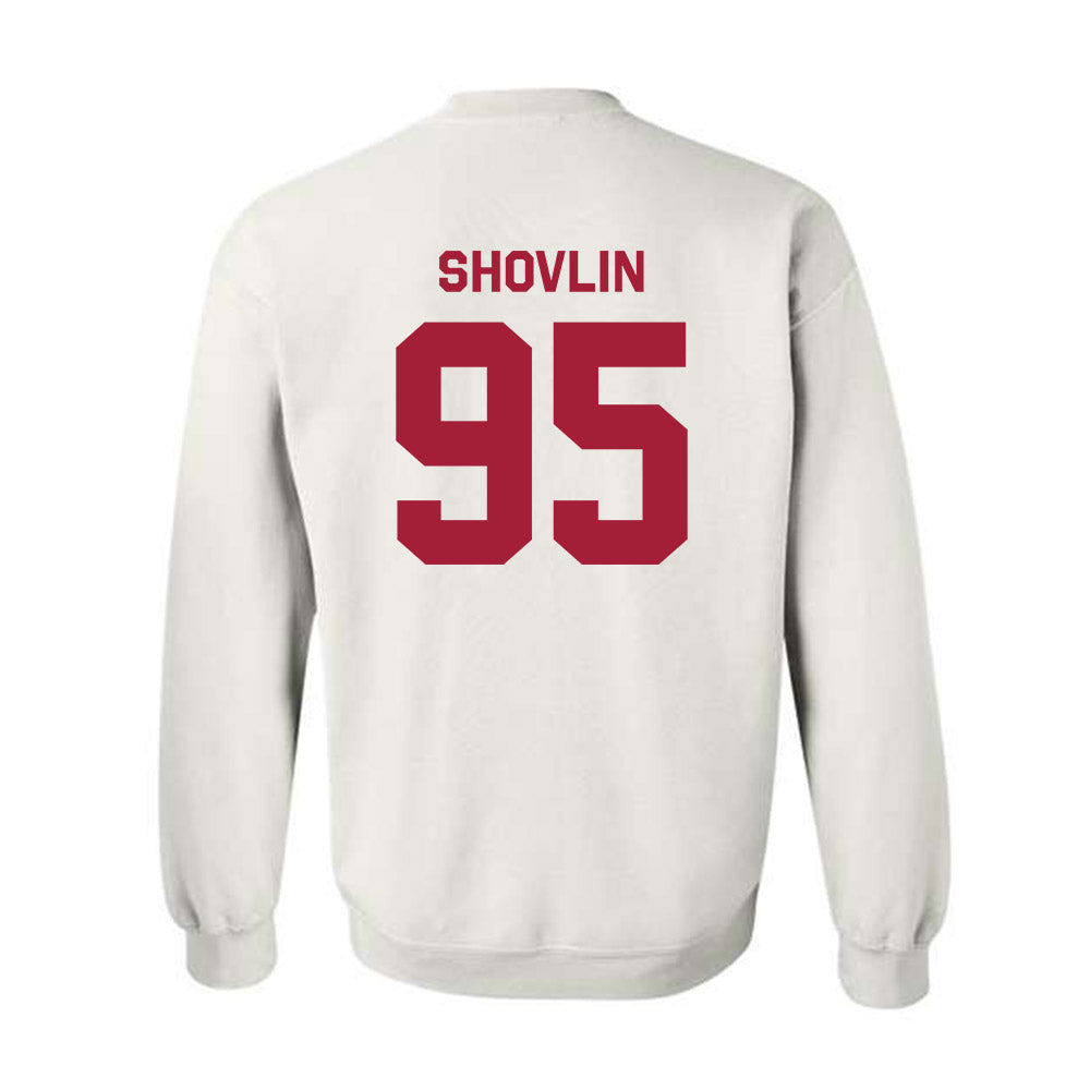 Stanford - NCAA Football : Adam Shovlin - Classic Shersey Crewneck Sweatshirt-1