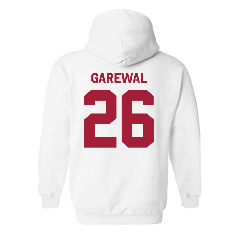 Stanford - NCAA Baseball : Sam Garewal - Classic Shersey Hooded Sweatshirt-1