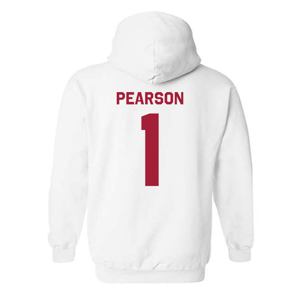 Stanford - NCAA Women's Lacrosse : Lucy Pearson - Classic Shersey Hooded Sweatshirt-1