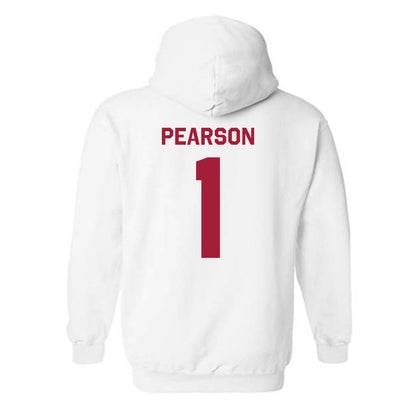 Stanford - NCAA Women's Lacrosse : Lucy Pearson - Classic Shersey Hooded Sweatshirt-1