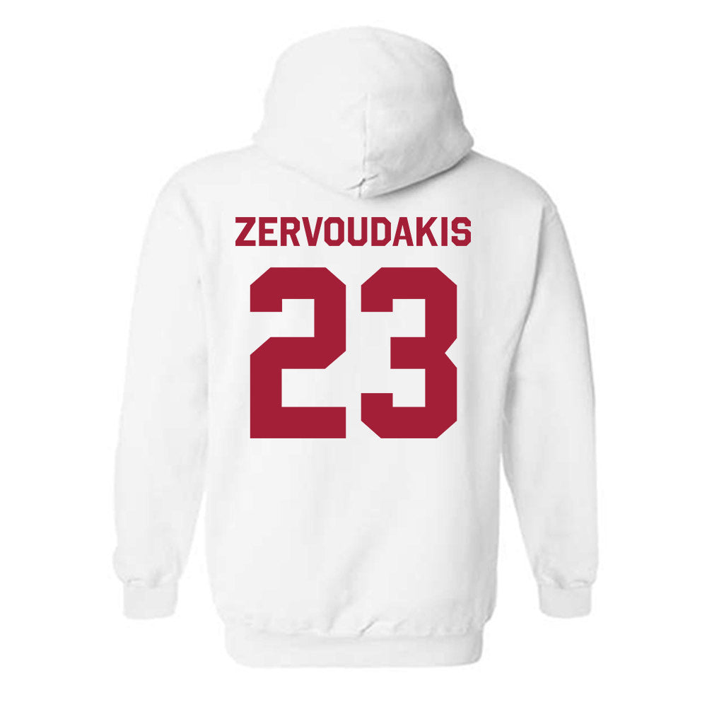 Stanford - NCAA Men's Water Polo : Orestis Zervoudakis - Classic Shersey Hooded Sweatshirt-1