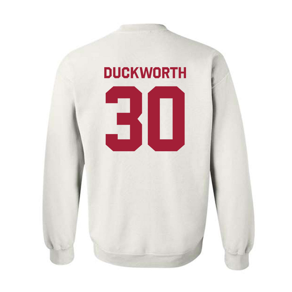 Stanford - NCAA Football : Jack Duckworth - Classic Shersey Crewneck Sweatshirt-2