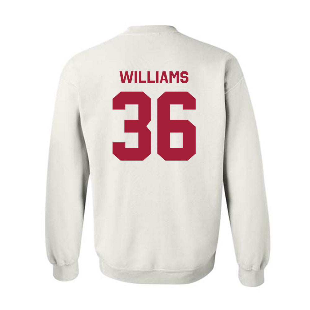 Stanford - NCAA Football : Tre Williams - Classic Shersey Crewneck Sweatshirt-1