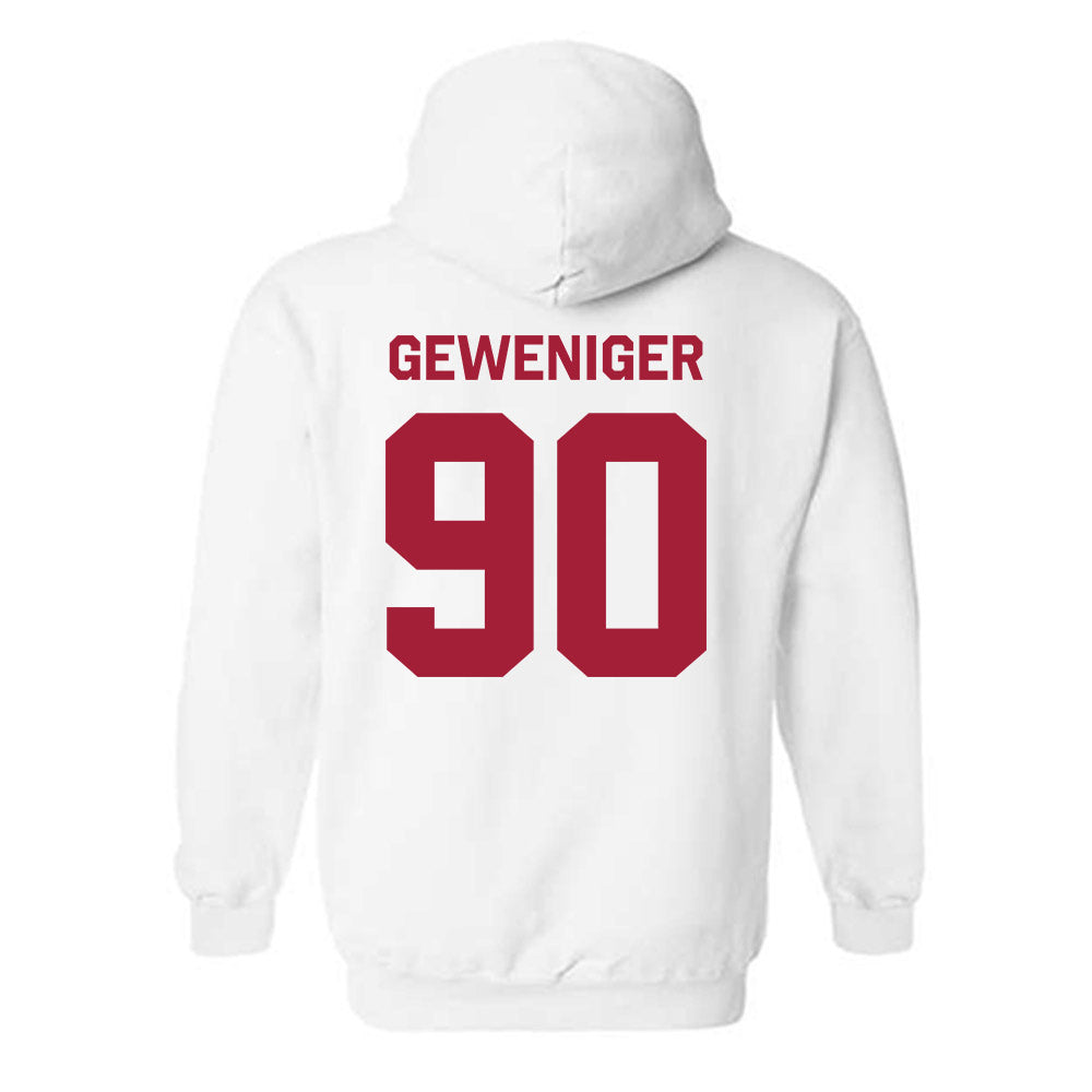 Stanford - NCAA Football : Gavin Geweniger - Classic Shersey Hooded Sweatshirt-1