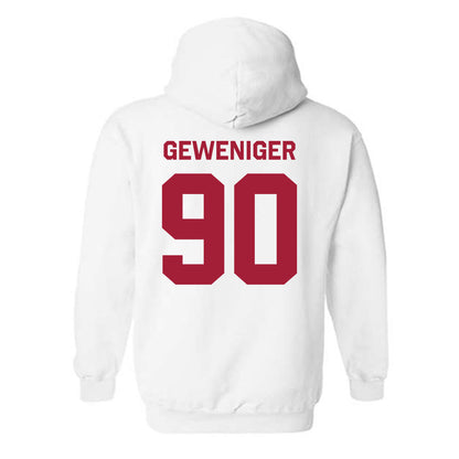 Stanford - NCAA Football : Gavin Geweniger - Classic Shersey Hooded Sweatshirt-1
