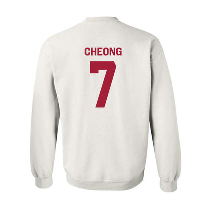 Stanford - NCAA Baseball : Philip Cheong - Classic Shersey Crewneck Sweatshirt-1