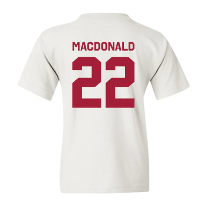 Stanford - NCAA Baseball : Cort MacDonald - Classic Shersey Youth T-Shirt-1