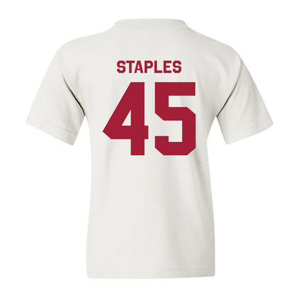 Stanford - NCAA Football : Omar Staples - Classic Shersey Youth T-Shirt-1