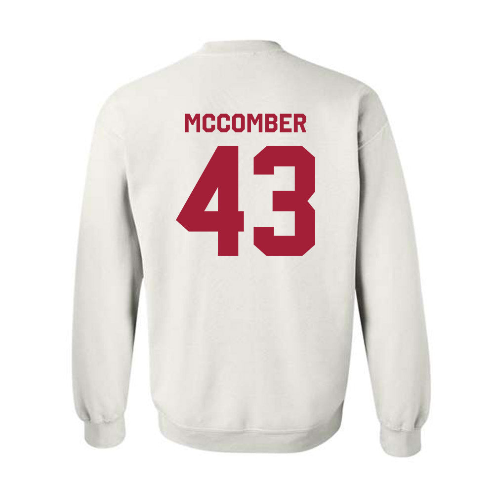 Stanford - NCAA Football : Landon McComber - Classic Shersey Crewneck Sweatshirt-1