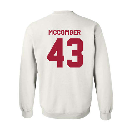 Stanford - NCAA Football : Landon McComber - Classic Shersey Crewneck Sweatshirt-1