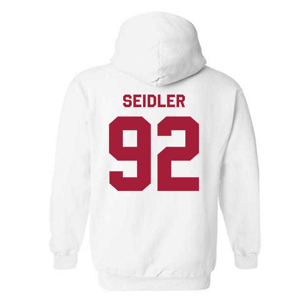 Stanford - NCAA Football : AJ Seidler - Classic Shersey Hooded Sweatshirt-1