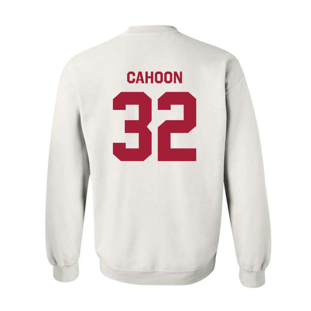 Stanford - NCAA Football : Chase Cahoon - Classic Shersey Crewneck Sweatshirt-2