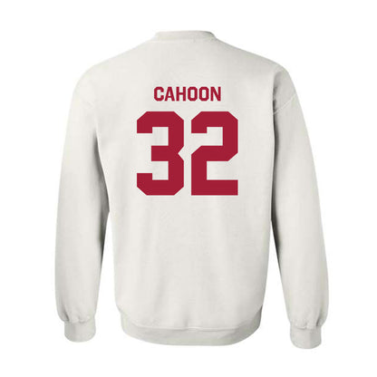 Stanford - NCAA Football : Chase Cahoon - Classic Shersey Crewneck Sweatshirt-2