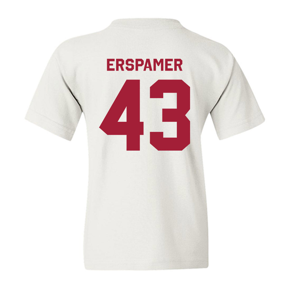 Stanford - NCAA Baseball : Mike Erspamer - Classic Shersey Youth T-Shirt-1