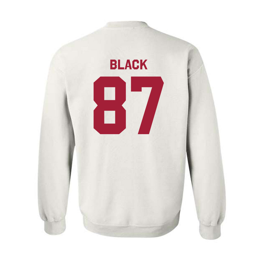 Stanford - NCAA Football : Aiden Black - Classic Shersey Crewneck Sweatshirt-1