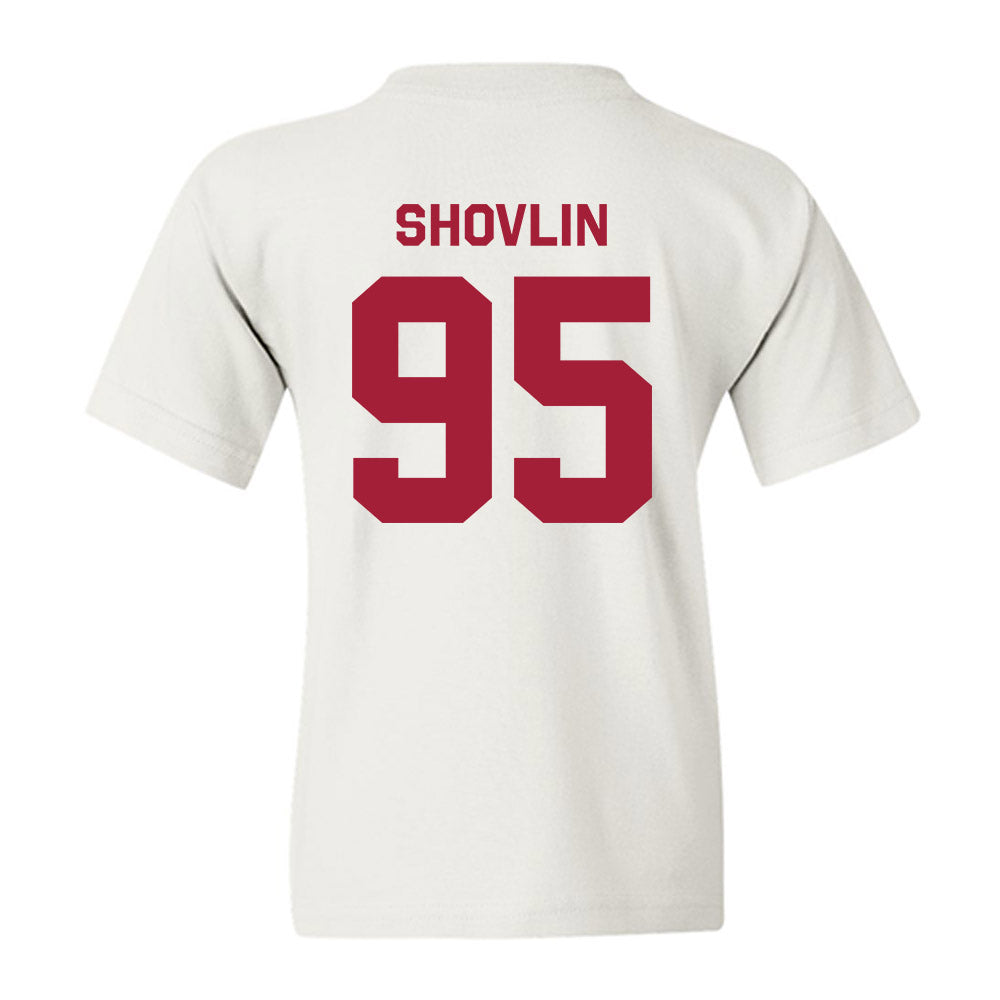 Stanford - NCAA Football : Adam Shovlin - Classic Shersey Youth T-Shirt-1