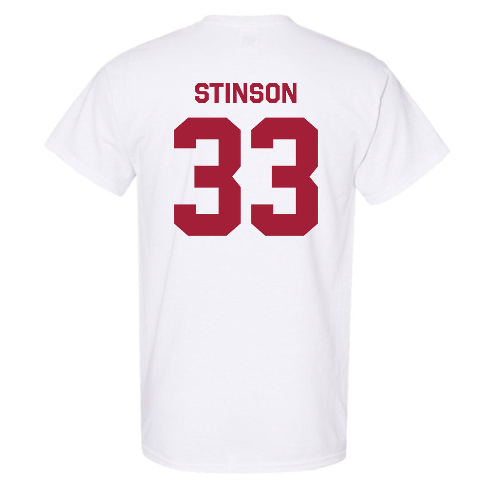 Stanford - NCAA Men's Basketball : Evan Stinson - Classic Shersey T-Shirt-1