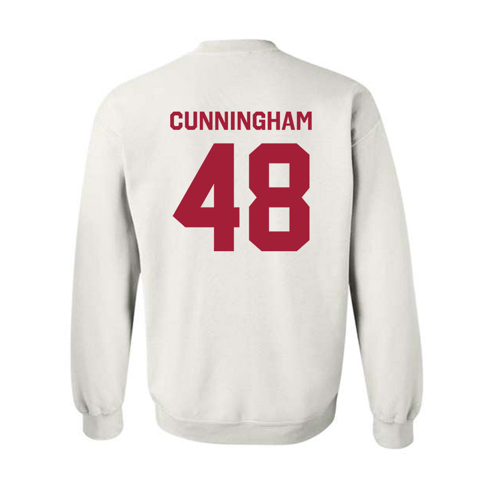 Stanford - NCAA Football : Drew Cunningham - Classic Shersey Crewneck Sweatshirt-1