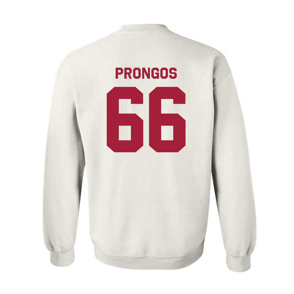 Stanford - NCAA Football : Niki Prongos - Classic Shersey Crewneck Sweatshirt-1