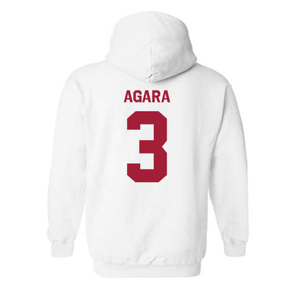 Stanford - NCAA Women's Basketball : Nunu Agara - Classic Shersey Hooded Sweatshirt-1