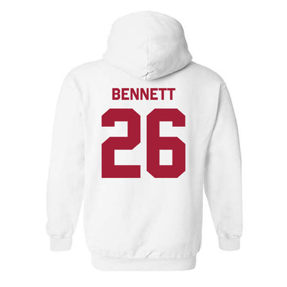Stanford - NCAA Men's Soccer : Brad Bennett - Classic Shersey Hooded Sweatshirt-1