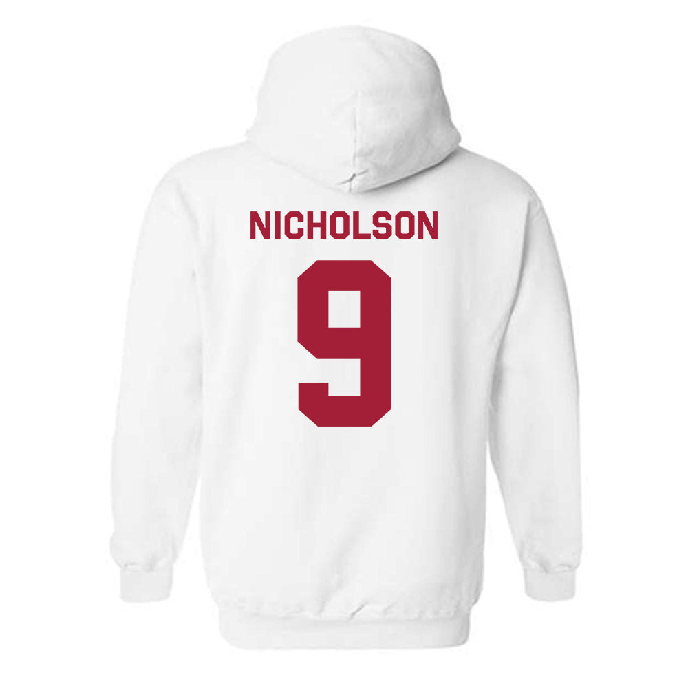 Stanford - NCAA Football : Brandon Nicholson - Classic Shersey Hooded Sweatshirt-1