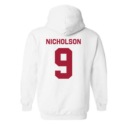 Stanford - NCAA Football : Brandon Nicholson - Classic Shersey Hooded Sweatshirt-1