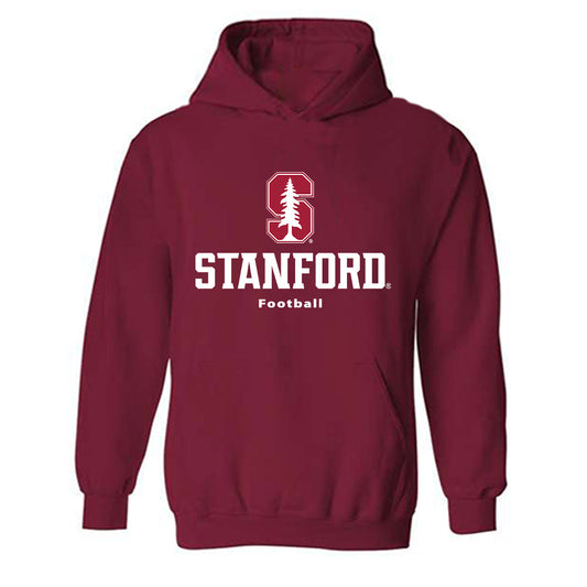 Stanford - NCAA Football : Marcus Monroe - Classic Shersey Hooded Sweatshirt-0