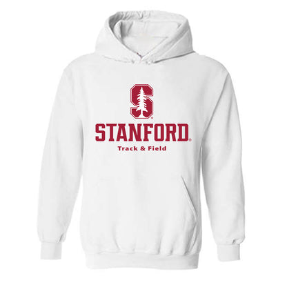 Stanford - NCAA Women's Track & Field : Sage Hinton - Classic Shersey Hooded Sweatshirt-0