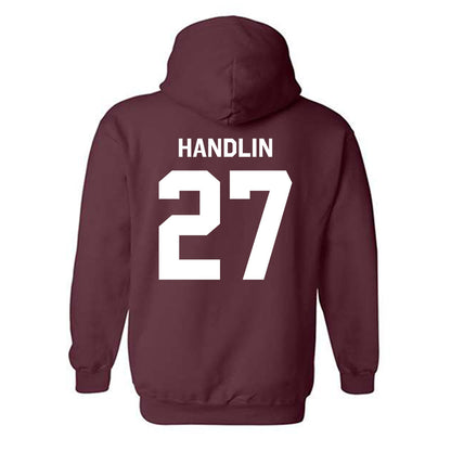 Montana - NCAA Women's Soccer : Stella Handlin - Classic Shersey Hooded Sweatshirt-1