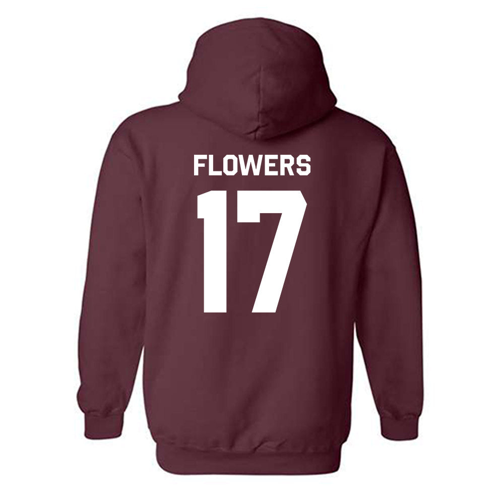 Montana - NCAA Football : Luke Flowers - Classic Shersey Hooded Sweatshirt-1