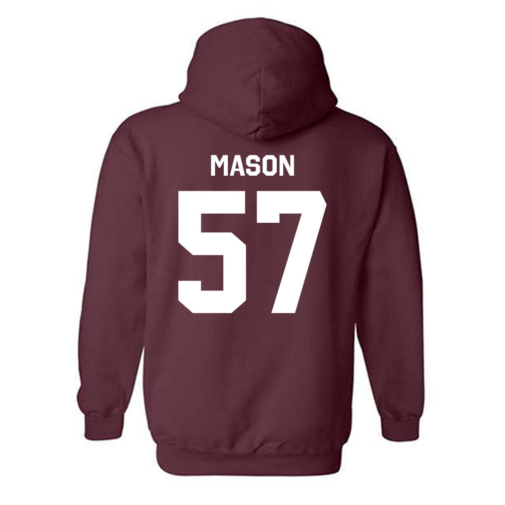 Montana - NCAA Football : Jake Mason - Classic Shersey Hooded Sweatshirt-1