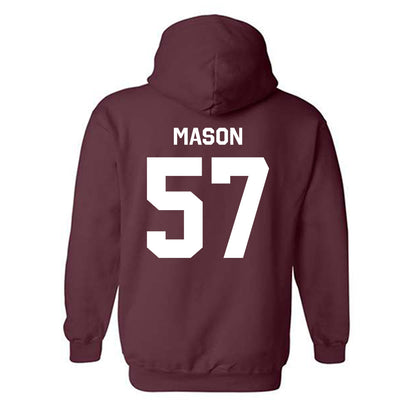 Montana - NCAA Football : Jake Mason - Classic Shersey Hooded Sweatshirt-1