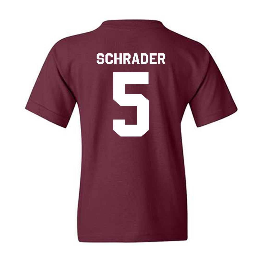 Montana - NCAA Football : Hudson Schrader - Classic Shersey Youth T-Shirt-1