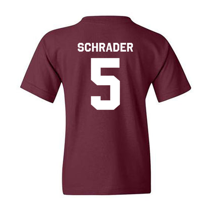 Montana - NCAA Football : Hudson Schrader - Classic Shersey Youth T-Shirt-1