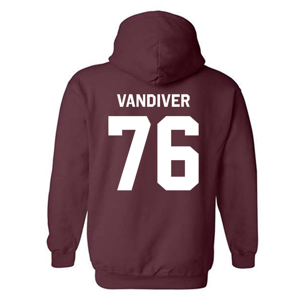Montana - NCAA Football : Campbell Vandiver - Classic Shersey Hooded Sweatshirt-1