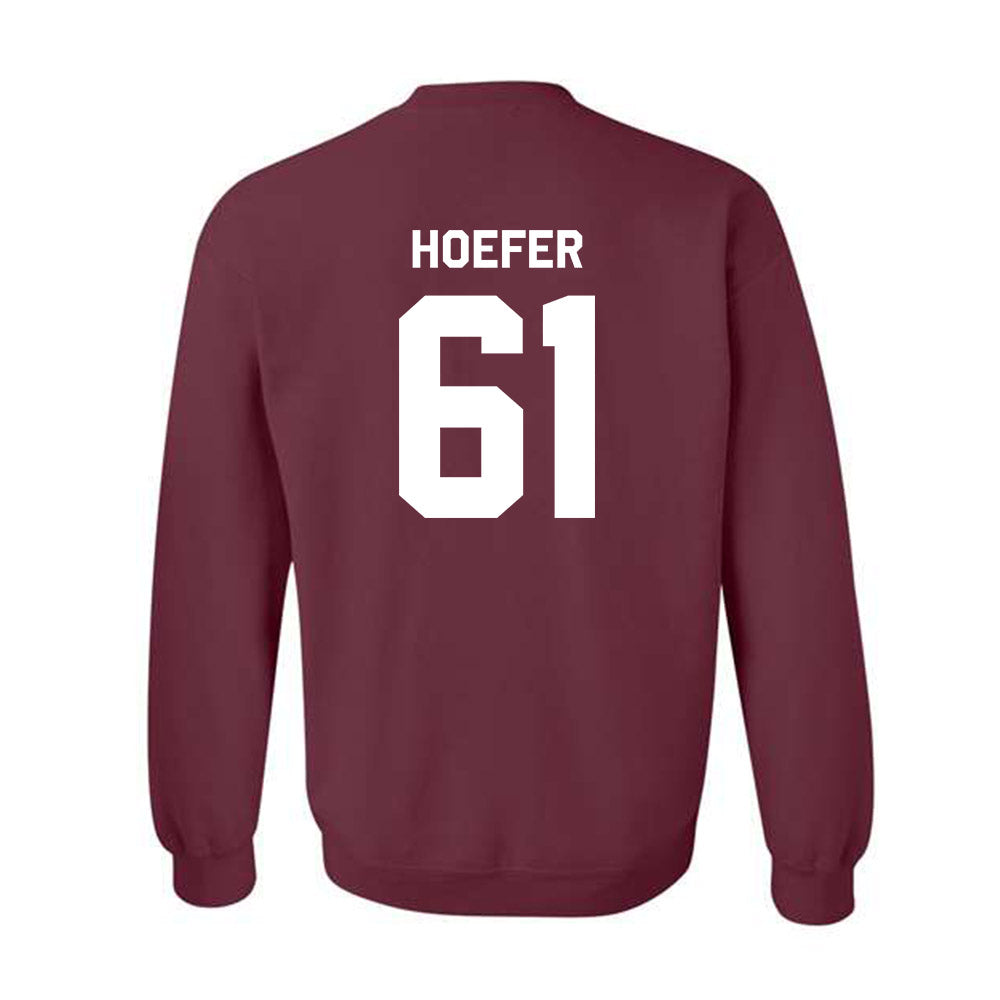 Montana - NCAA Football : Lincoln Hoefer - Classic Shersey Crewneck Sweatshirt-1